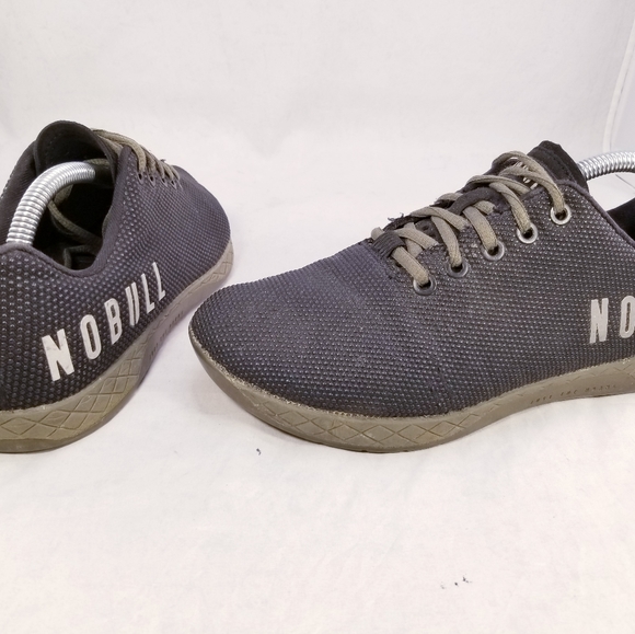 NOBULL UNISEX SHOES SNEAKERS DARK GRAY MEN 6.5/ WOMEN 8/ EUR 39 - Picture 6 of 11